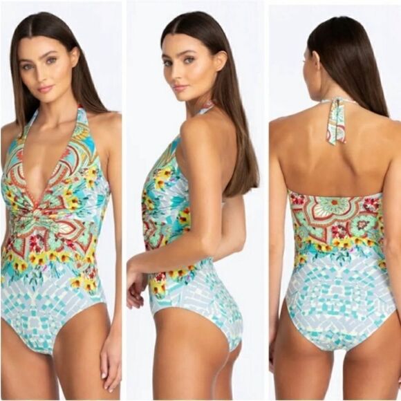 NWT Johnny Was ELENA TWIST ONE-PIECE - Picture 1 of 9